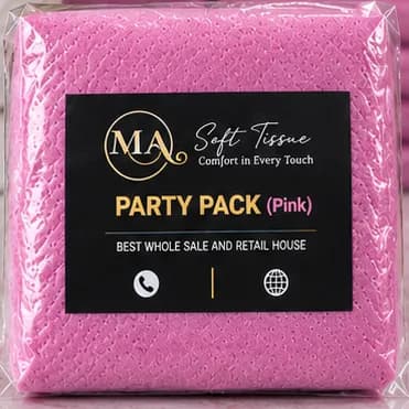 MA Soft Party Pack Tissue (Pink) – Pack of 6
