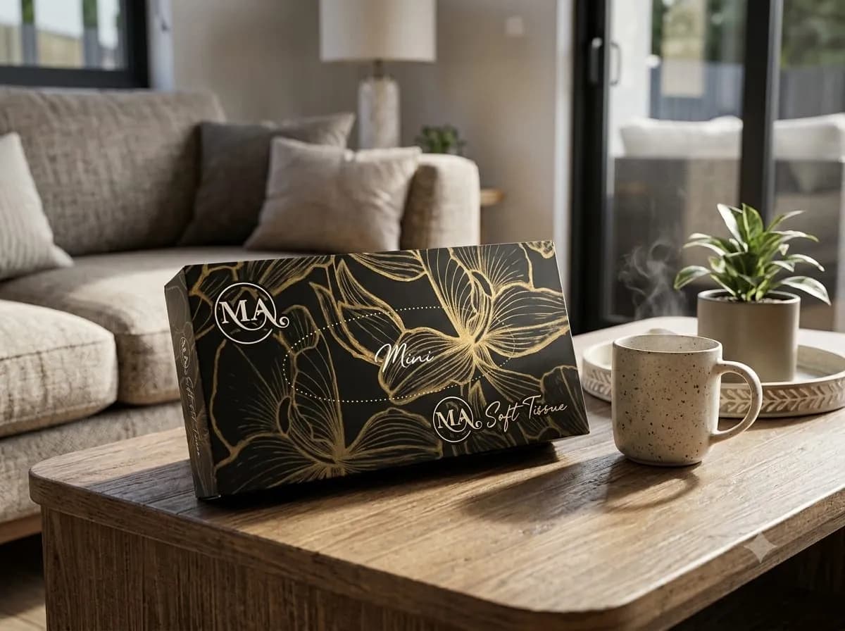MA Soft Mini PopUp Tissue Box - Pack of 6 (Recycled & Locally Made)
