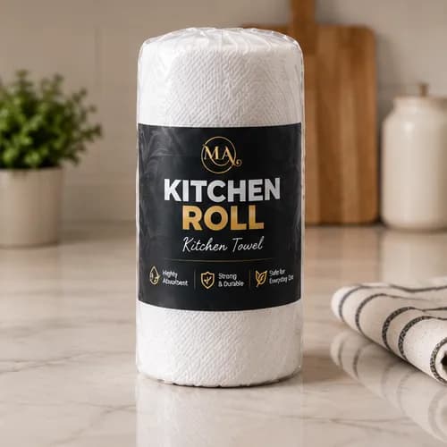 MA Soft Premium Kitchen Towel Rolls – Highly Absorbent & Durable