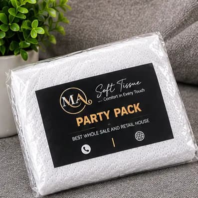 MA Soft Party Pack Tissue (White)