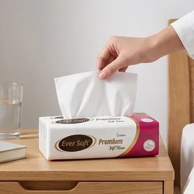 Ever Soft Premium Perfumed Soft Tissue 2 Ply – Pink Pack | 550 Tissues