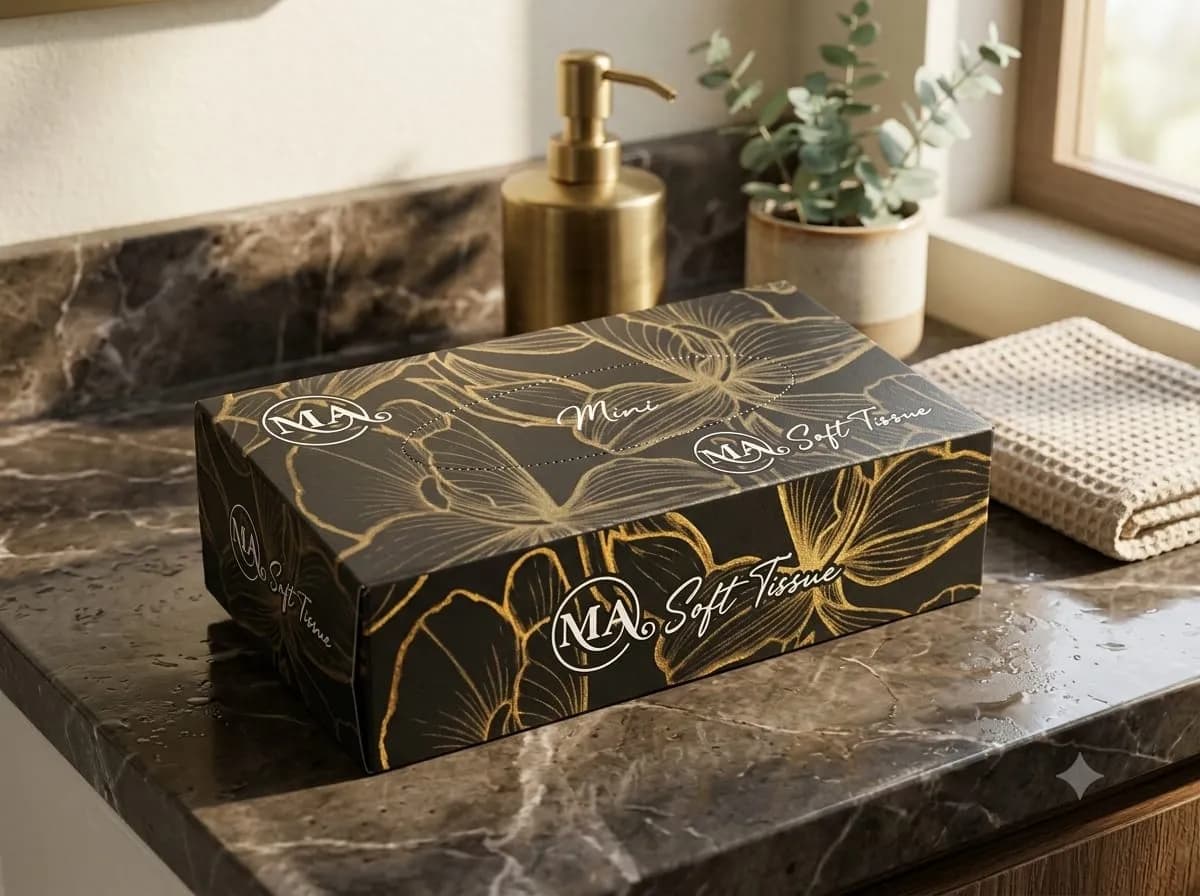 MA Soft Mini PopUp Tissue Box (Recycled & Locally Made)